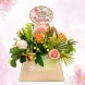 Regalo Con Flores Artificiales Para El Día De Las Madres A Domicilio En Cali Pedido Con Un Día De Anticipación 