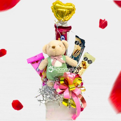 Ancheta Con Peluche Para Amor Y Amistad A Domicilio En Cali Pedido Con Un Día De Anticipación 