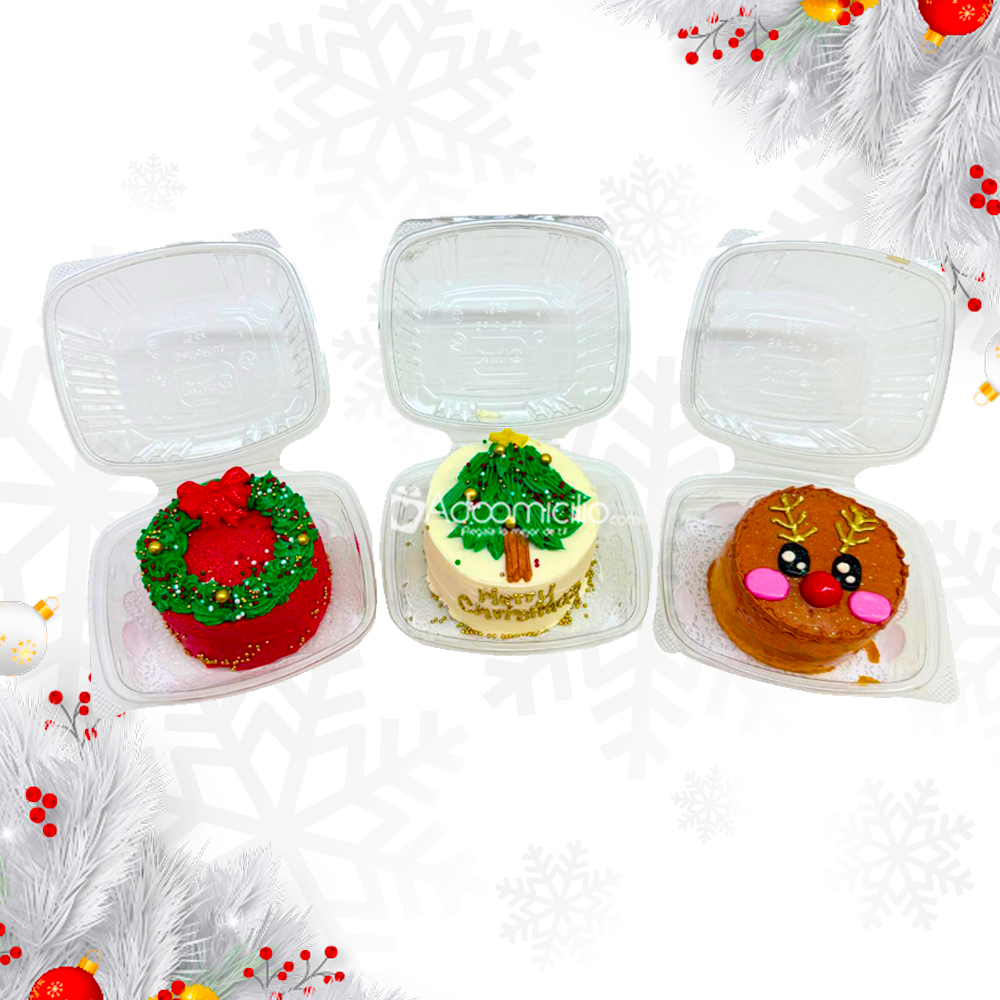 Torta Personal Navideña A Domicilio En Cali Pedido Con Un Día De Anticipación