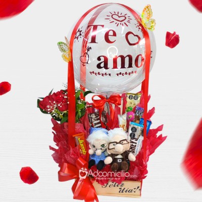 Ancheta Con Peluches Para Amor Y Amistad A Domicilio En Medellín Pedido Con Un Día De Anticipación 