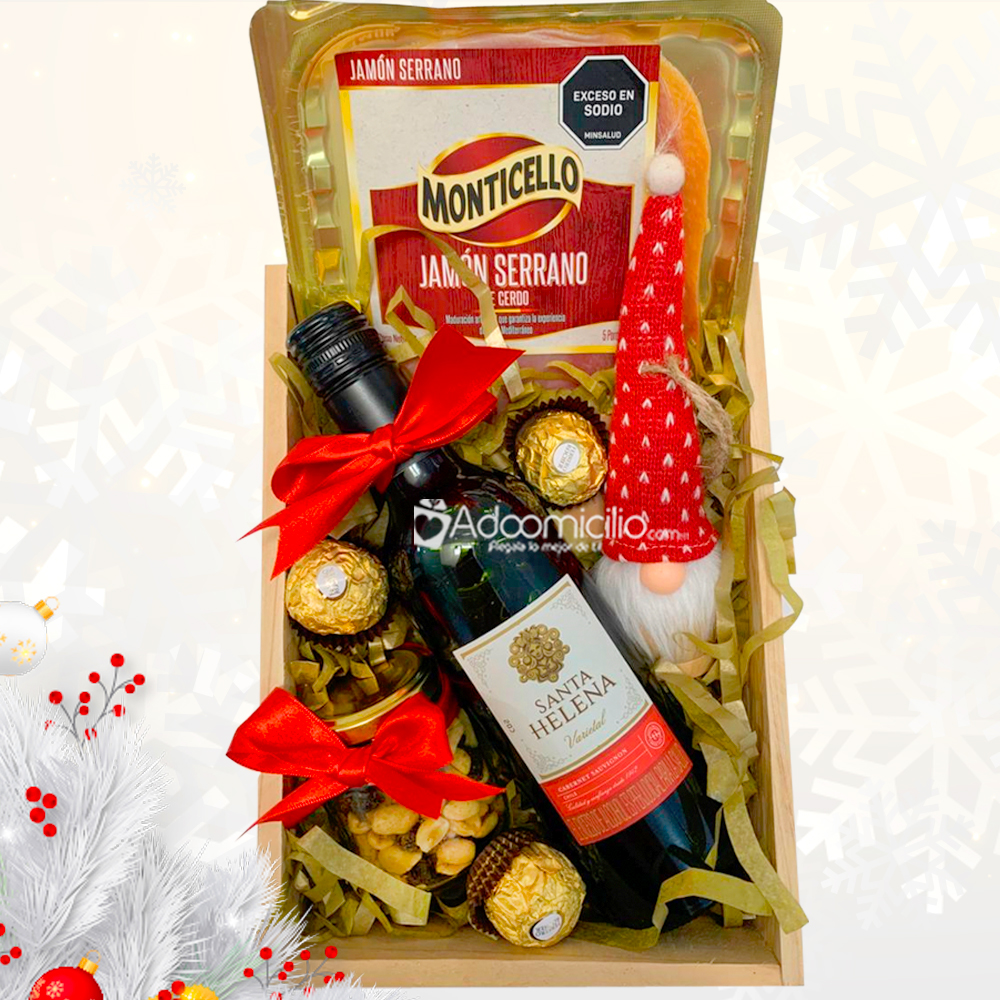 Regalo Empresarial Navideño Con Vino A Domicilio En Cali Pedido Con Un Día De Anticipación 