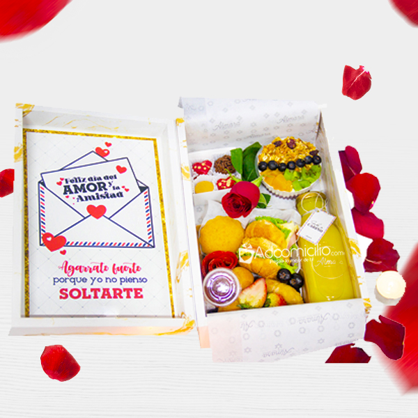 Desayuno Sorpresa En Caja Para Amor Y Amistad A Domicilio En Medellín Pedido Con Dos Días De Anticipación 