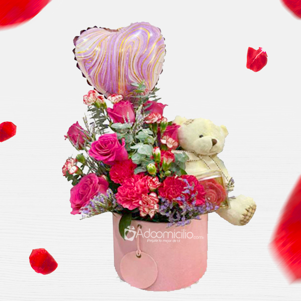 Rosas Y Peluches Para Amor Y Amistad A Domicilio En Medellín 