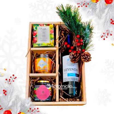 Regalo Para Navidad Con Vino A Domicilio En Medellín Pedido Con Un Día De Anticipación