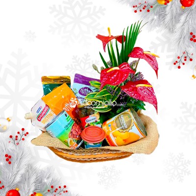 Ancheta Para Navidad Con Anturios A Domicilio En Medellín Pedido Con Un Día De Anticipación 