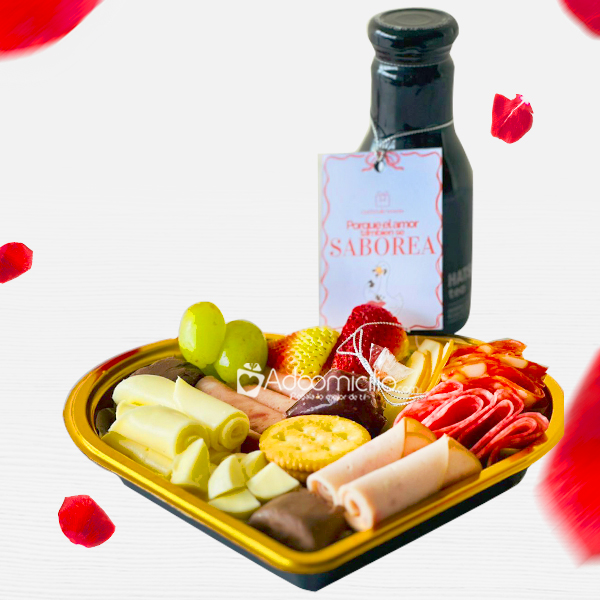 Tabla De Queso Personal Para San Valentín A Domicilio En Armenia Pedido Con Un Día De Anticipación 