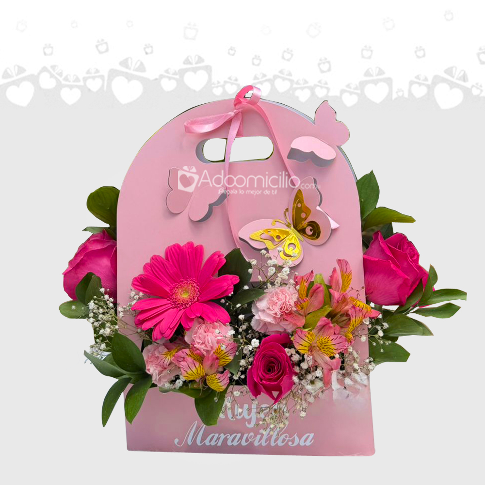Regalo Floral Para El Día De La Mujer A Domicilio En Cali Pedido Con Un Dia De Anticipación 
