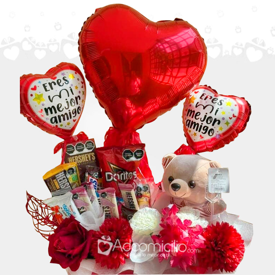 Regalo Con Dulces Y Peluche A Domicilio En CDMX Pedido Con Un Día De Anticipación 