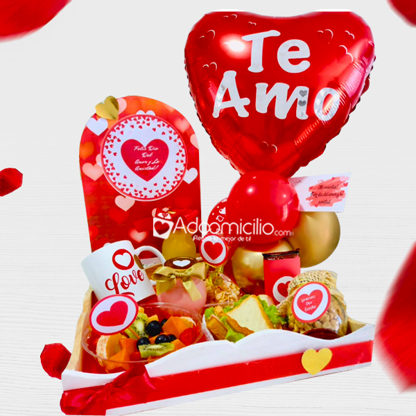 Desayuno Sorpresa De Amor Y Amistad A Domicilio En Barranquilla Pedido Con Un Día De Anticipación 